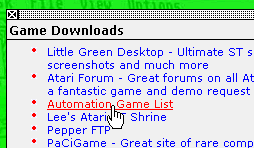 Links page